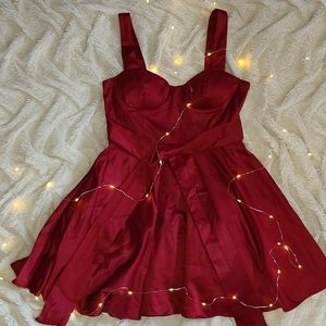 Red Cocktail Dress